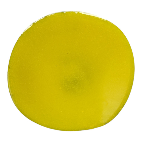 Epoxy Ashtray Custom Metallic Purple Blue Yellow Mix - Picture 4 of 4